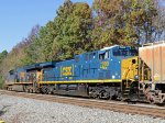 CSX 3310 & 7209 lead train L619-17 southbound